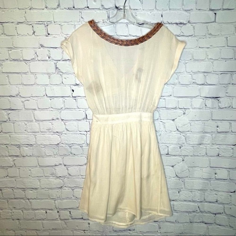 Open Back Mini Dress/Cover Up